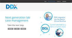 Desktop Screenshot of ddxdental.com