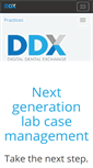 Mobile Screenshot of ddxdental.com